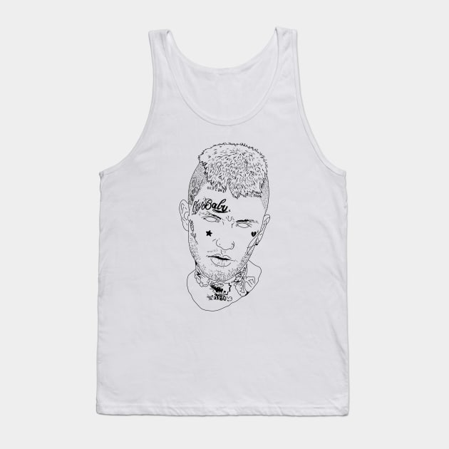 lil peep Tank Top by Antho